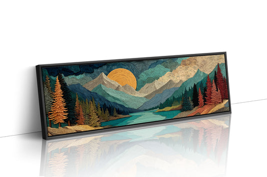 Sunrise Carves the Peaks