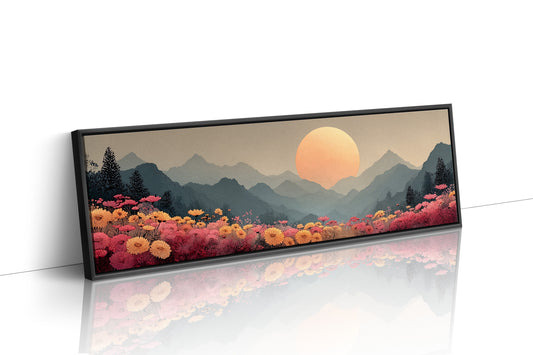 Sunrise Through the Blooming Valley