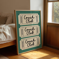 Admit One: Couch Club
