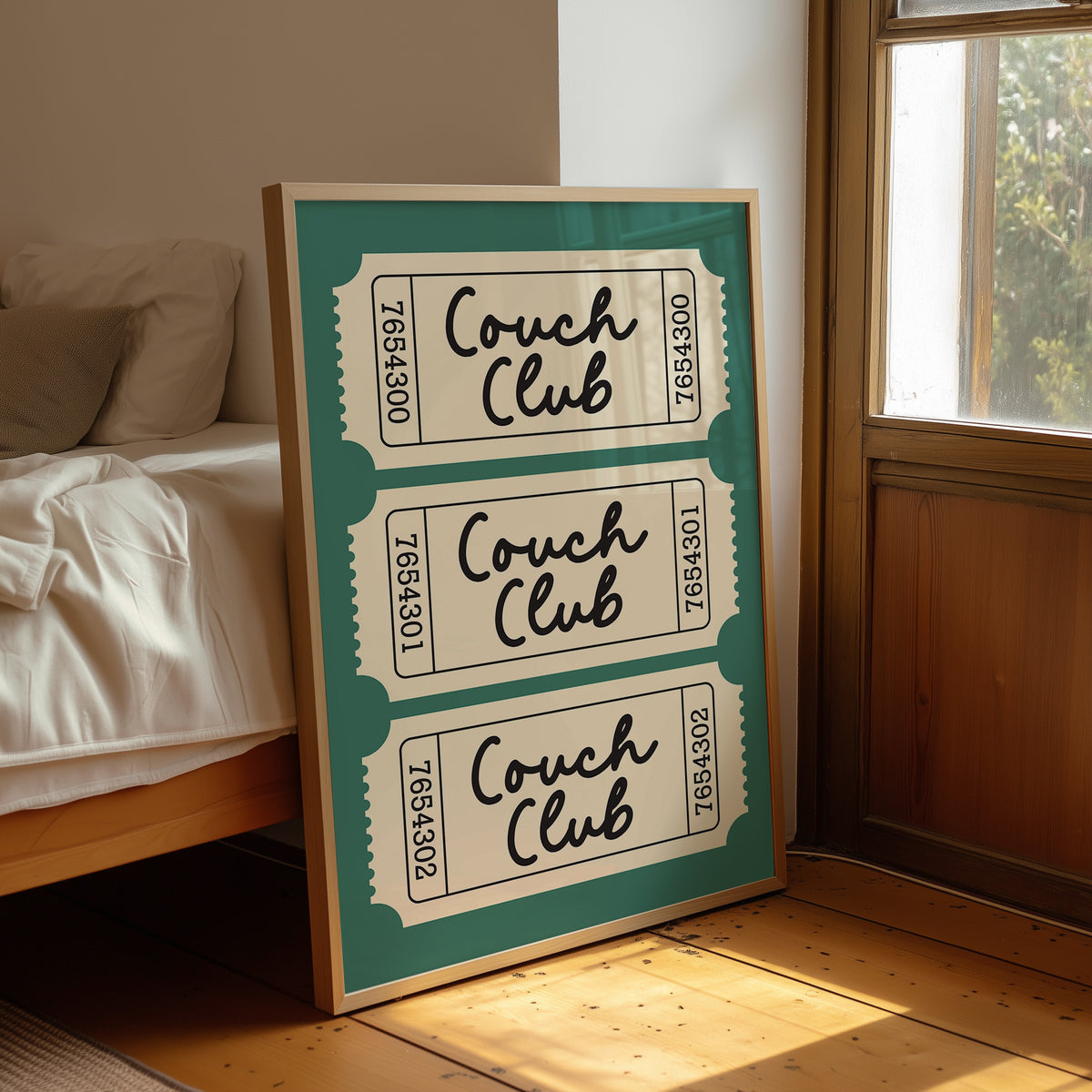 Admit One: Couch Club