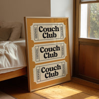 Couch Club: Bold Serif Edition