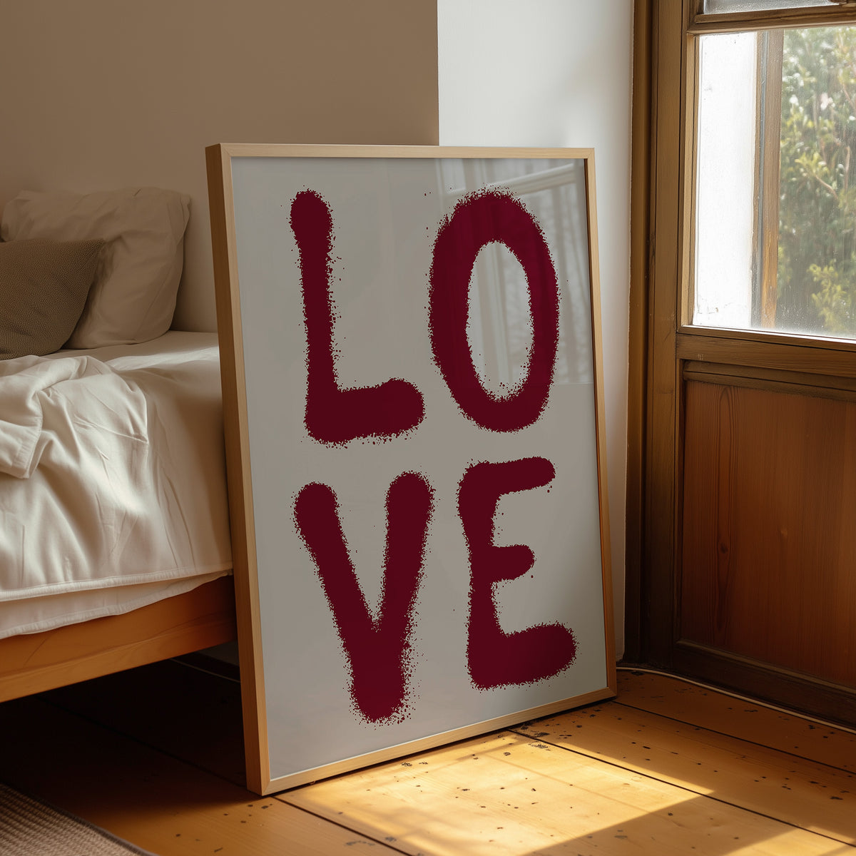 Love in Textured Spray Type