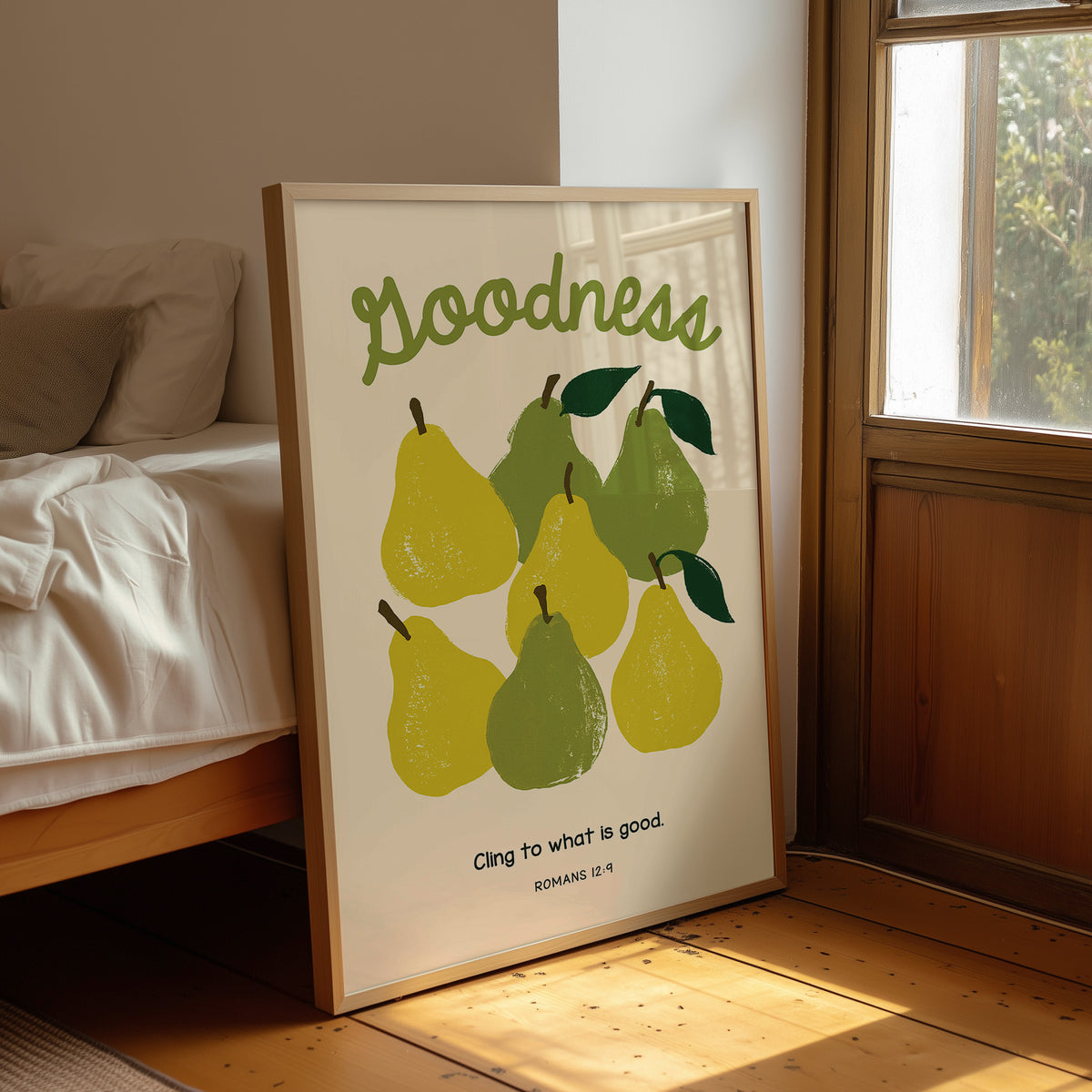 Goodness Beyond Com-Pear-Ison