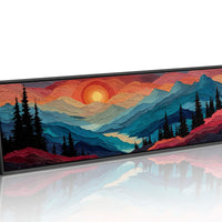 Sunset Layers Across Silent Peaks