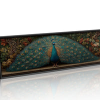 Emerald Plumes In Royal Bloom