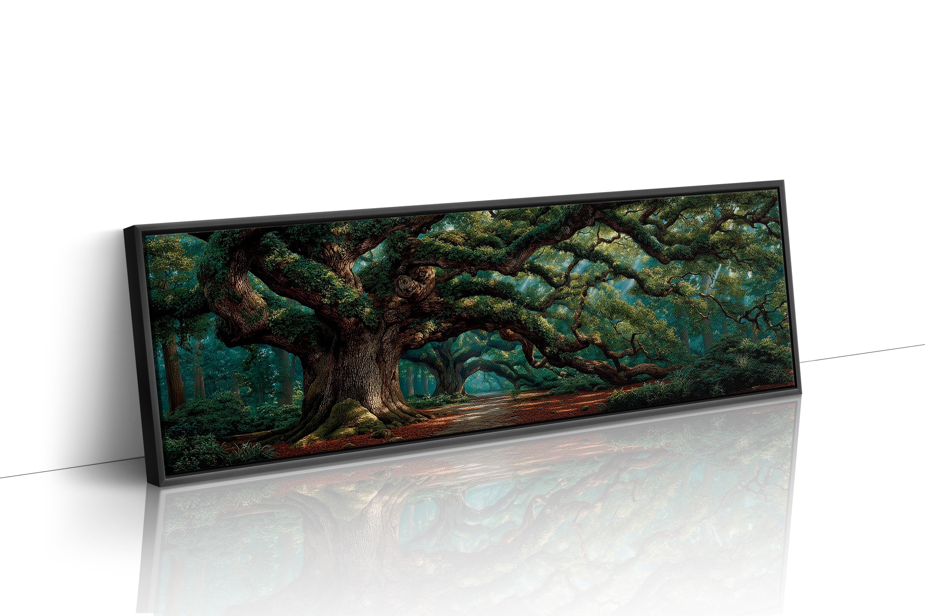 Where the Ancient Oaks Lean