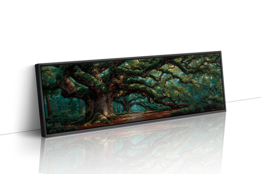 Where the Ancient Oaks Lean
