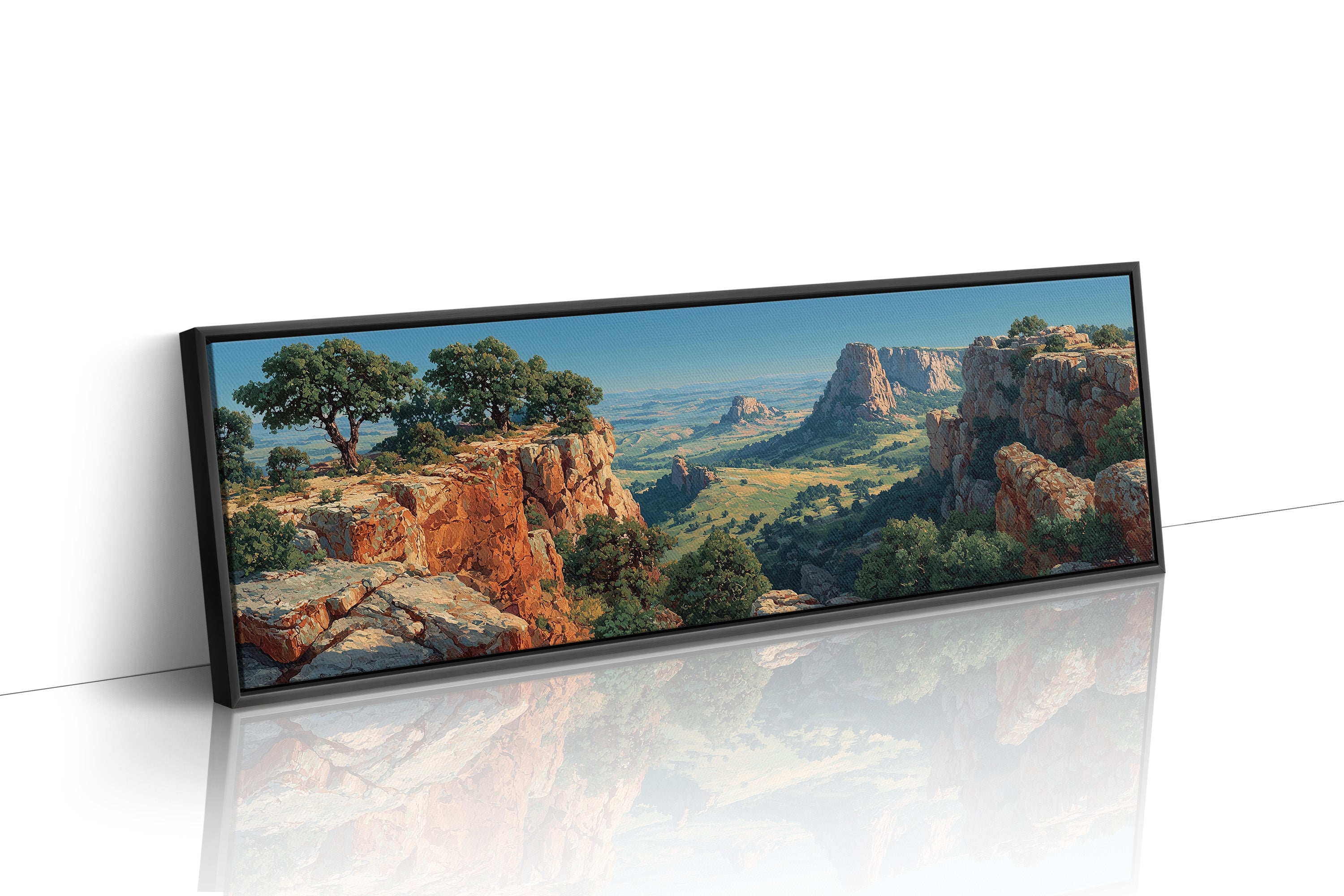 Sunlit Canyon Overlook