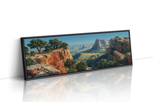 Sunlit Canyon Overlook