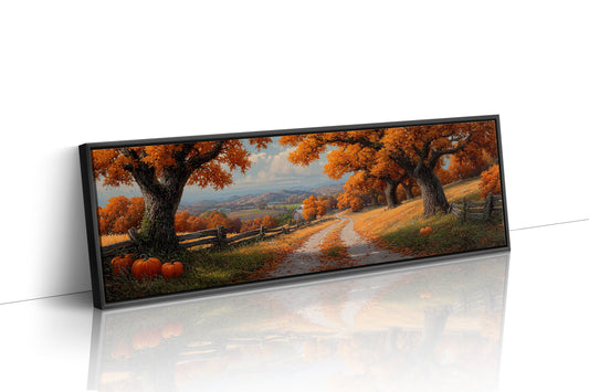 Autumn Harvest Country Road