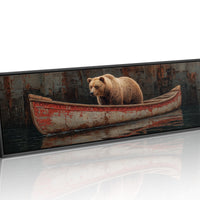 Solitude In The Painted Canoe