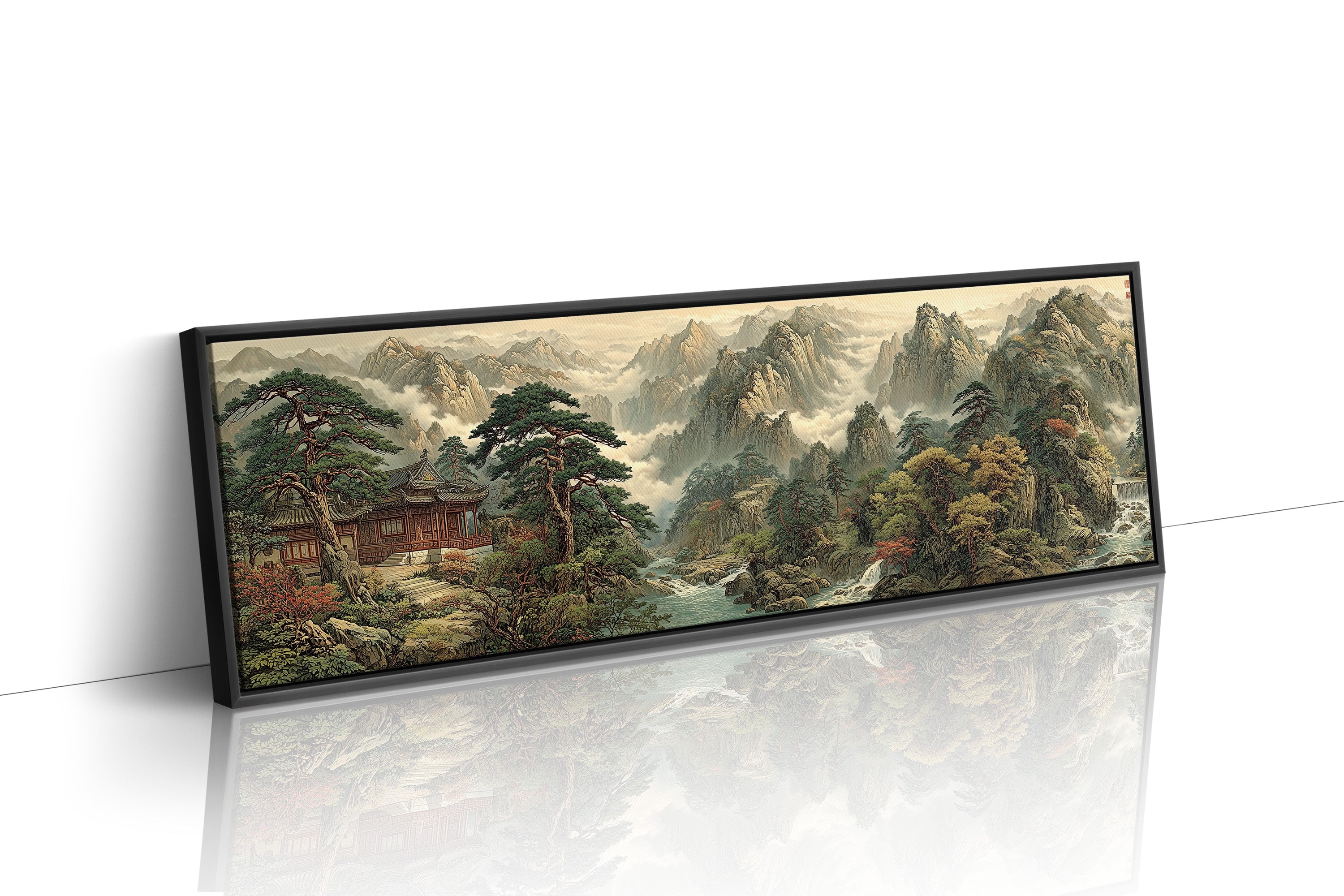 Temple Above The Sea Of Clouds