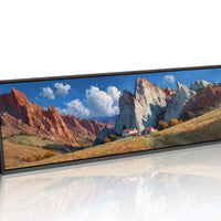 Valley Home Beneath Stone Giants