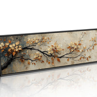 Golden Leaves On Quiet Branch