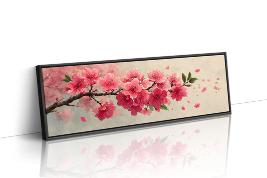 Cherry Blossoms In Soft Spring Light