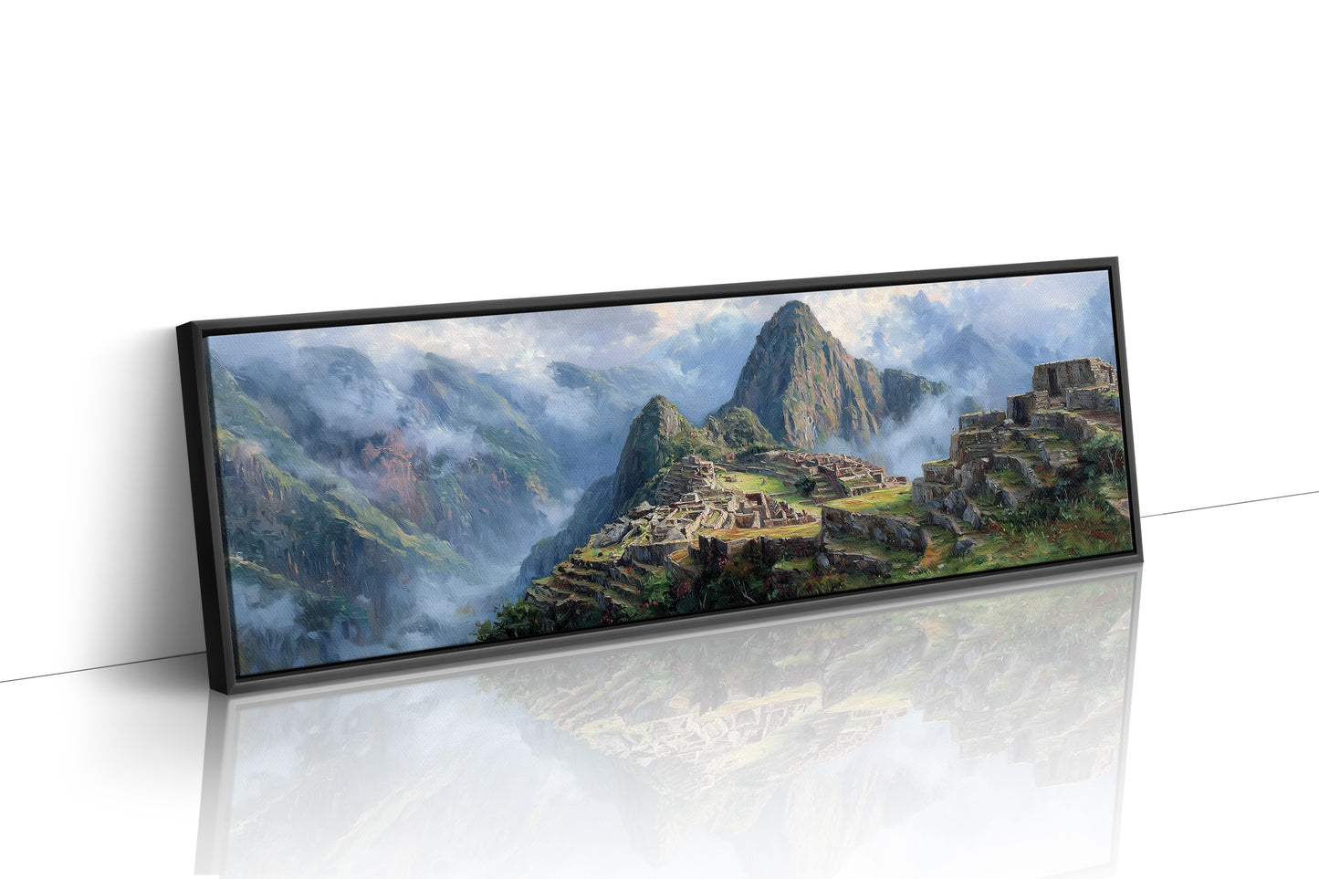 Misty Morning Over Machu Picchu