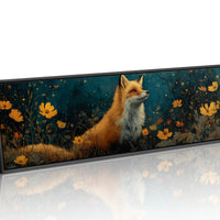 Enchanted Forest Fox and Wildflowers