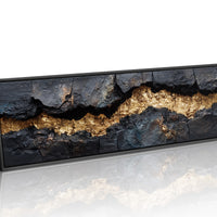 Gold Breaking Through Stone