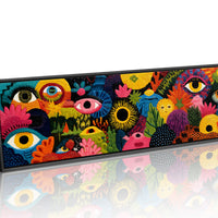 Eyes Watching Through Color