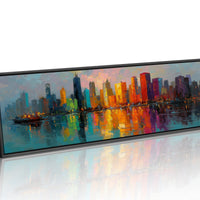 Neon City Reflections