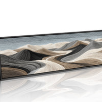 Flowing Sand Dune Abstract Landscape