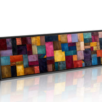 Color Block Abstract Geometric Wall Art