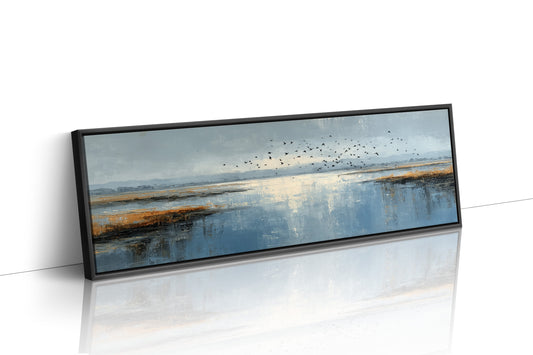 Coastal Marsh Birds Landscape Wall Art