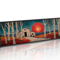 Chapel Beneath the Crimson Sun