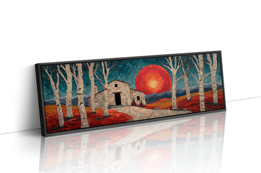 Chapel Beneath the Crimson Sun