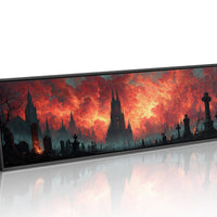 Cathedral Beneath a Burning Sky