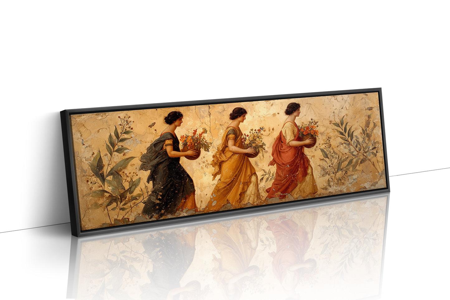Maidens Bearing Flowers Through Time