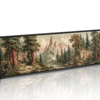 Majestic Mountain Forest Wilderness Landscape