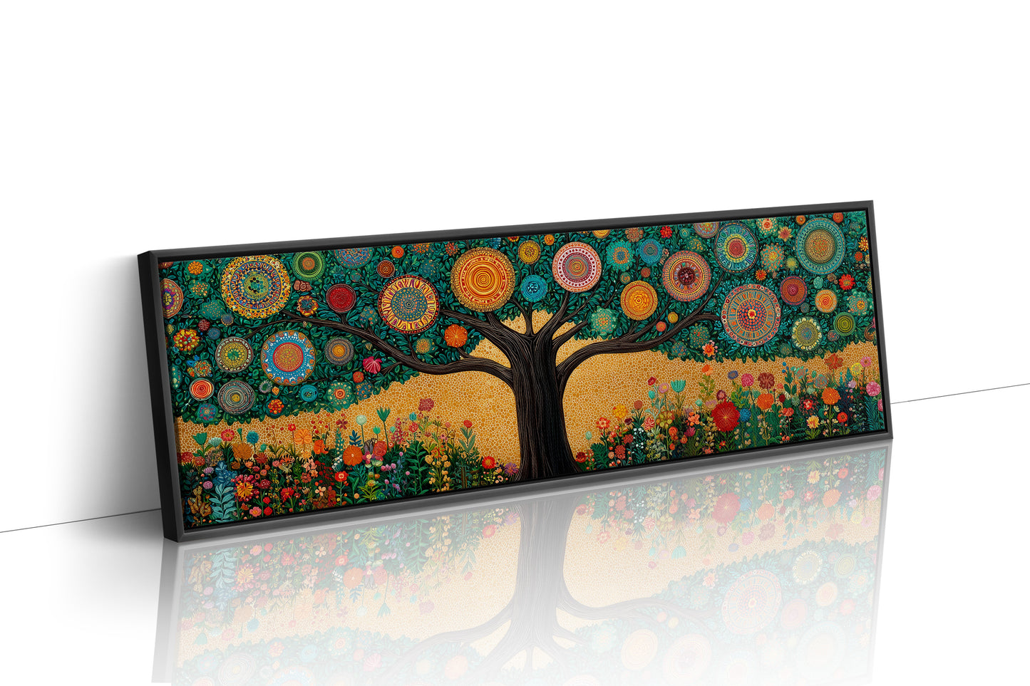 Mandala Tree Of Colorful Harmony