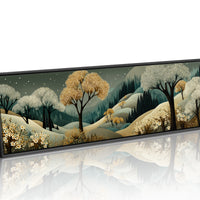Golden Trees Beneath A Starlit Valley