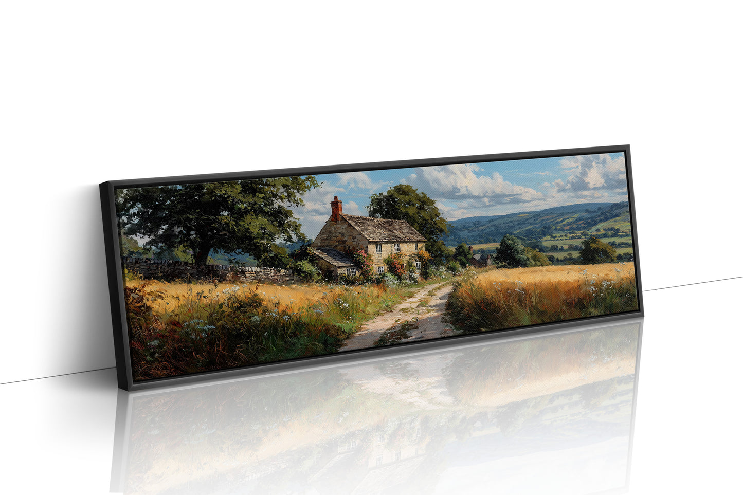 The Cottage Beyond The Wheat