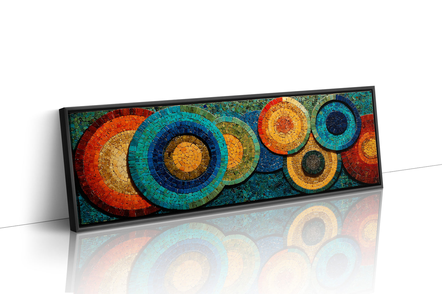 Circles Of Color Mosaic Rhythm