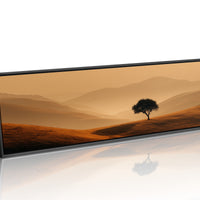 A Lone Tree In Golden Quiet