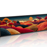 Sunlit Hills of Autumn Dreams