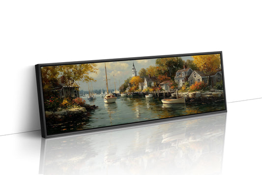 Autumn Harbor In Quiet Light