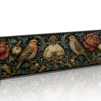 Songbirds Among Baroque Blooms