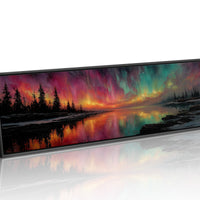 Northern Lights Over Still Waters
