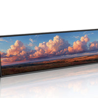 Sunlit Prairie Cloudscape