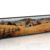 Autumn Hillside Barn