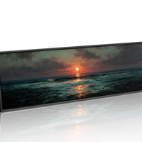 Crimson Ocean Sunset