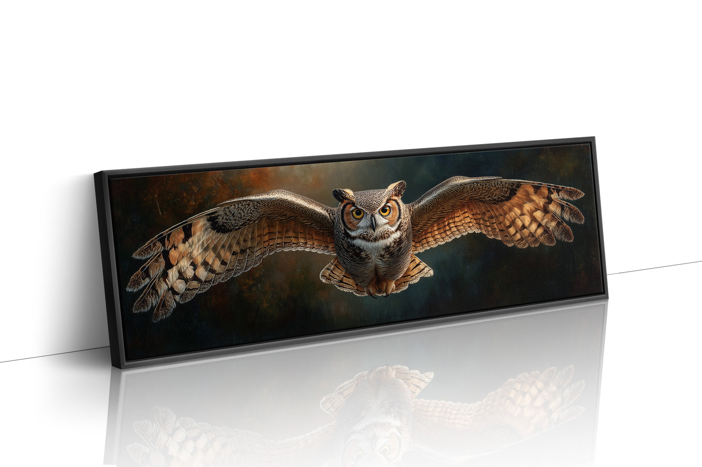 Majestic Owl in Flight