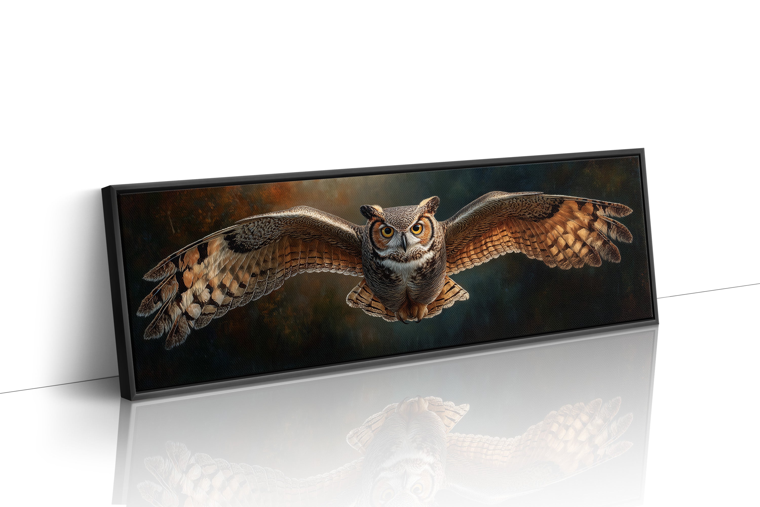 Majestic Owl in Flight