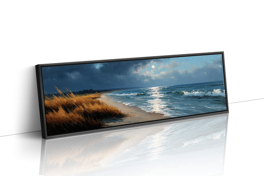 Moonlight Along the Storm Coast