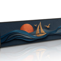 Sails Through Copper Sunset