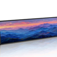 Pastel Mountains Drift at Dusk