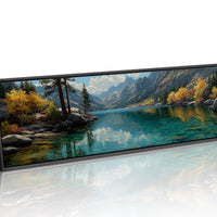 Clear Waters Beneath the Autumn Peaks